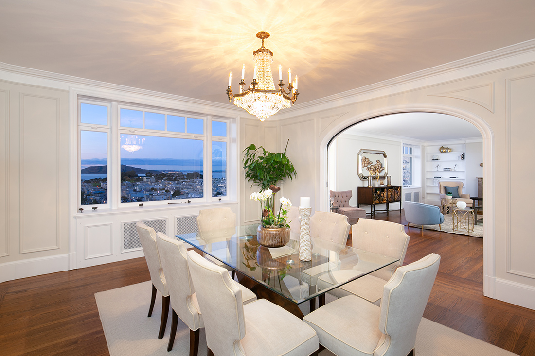 1940 Vallejo #5 – Dining Room 1940 Vallejo Apt 5 San Francisco CA 94123 | Maria Marchetti | Luxury Real Estate